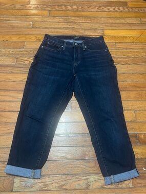 Lucky Brand Dark Indigo Boyfriend Jeans